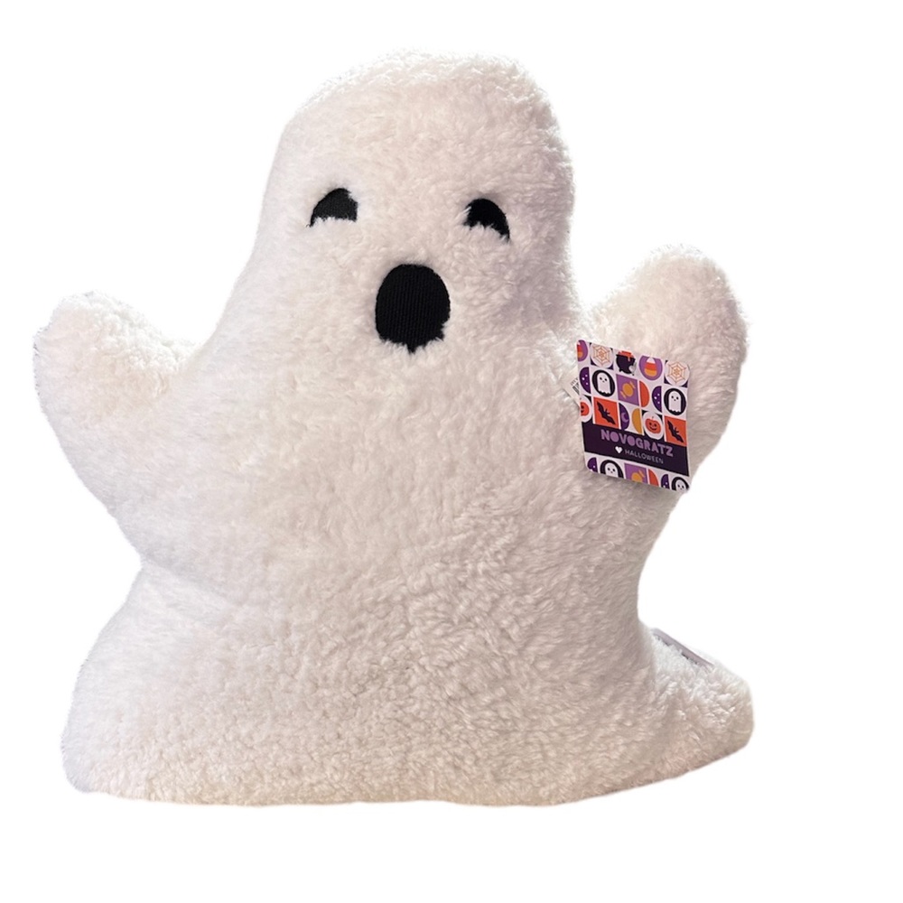 🎃 Novogratz Halloween Oversized Sherpa White Ghost
Decorative Pillow